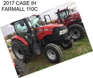 2017 CASE IH FARMALL 110C