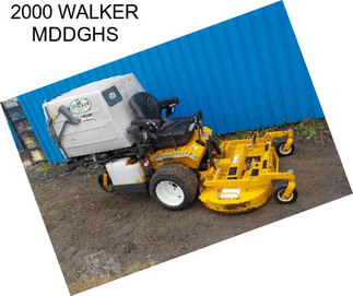 2000 WALKER MDDGHS