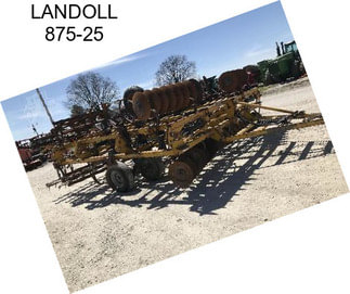 LANDOLL 875-25