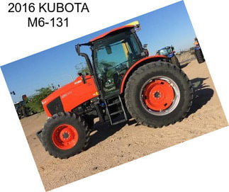 2016 KUBOTA M6-131