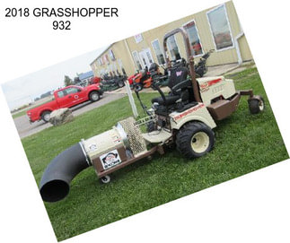 2018 GRASSHOPPER 932