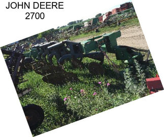 JOHN DEERE 2700