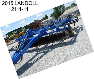 2015 LANDOLL 2111-11