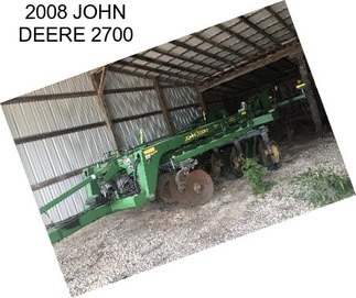 2008 JOHN DEERE 2700