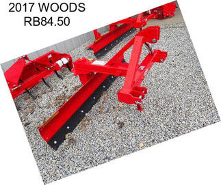 2017 WOODS RB84.50