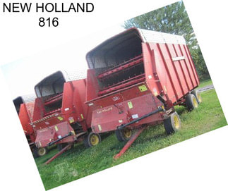 NEW HOLLAND 816