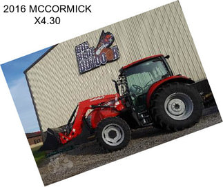 2016 MCCORMICK X4.30