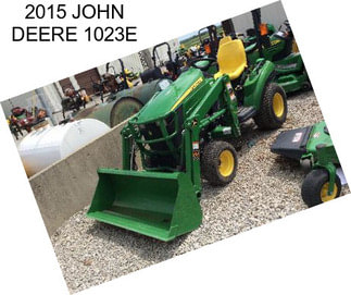 2015 JOHN DEERE 1023E