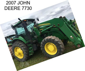 2007 JOHN DEERE 7730