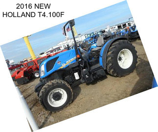 2016 NEW HOLLAND T4.100F