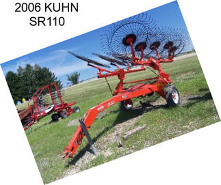 2006 KUHN SR110