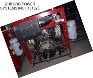 2016 SRC POWER SYSTEMS INC F101325