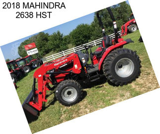 2018 MAHINDRA 2638 HST