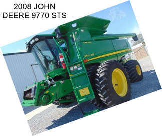 2008 JOHN DEERE 9770 STS