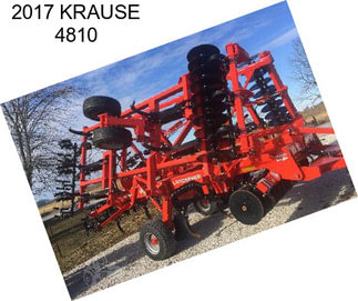 2017 KRAUSE 4810