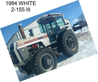 1984 WHITE 2-155 III