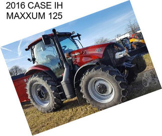 2016 CASE IH MAXXUM 125