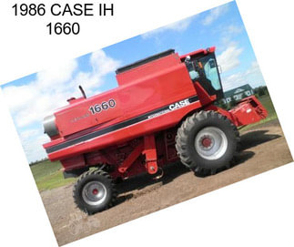 1986 CASE IH 1660