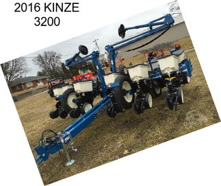 2016 KINZE 3200