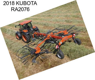 2018 KUBOTA RA2076