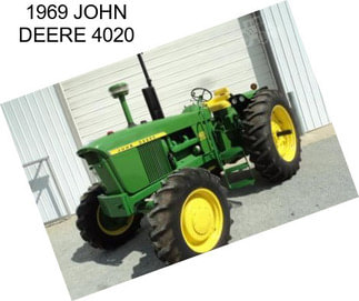 1969 JOHN DEERE 4020