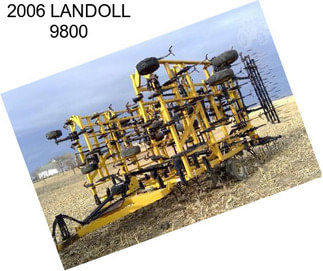 2006 LANDOLL 9800