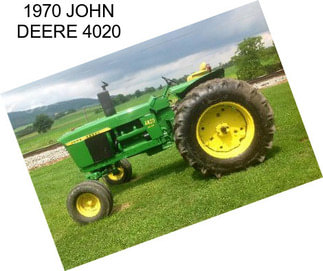 1970 JOHN DEERE 4020