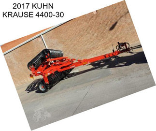 2017 KUHN KRAUSE 4400-30