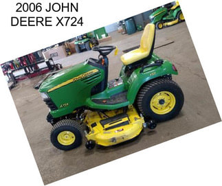 2006 JOHN DEERE X724