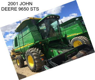 2001 JOHN DEERE 9650 STS