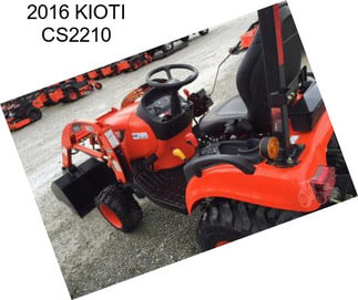 2016 KIOTI CS2210