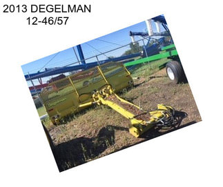 2013 DEGELMAN 12-46/57