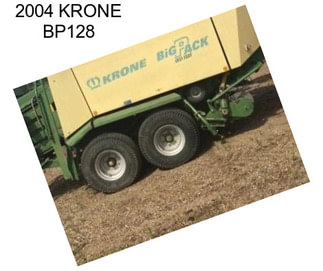 2004 KRONE BP128