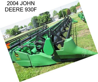 2004 JOHN DEERE 930F