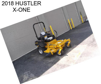 2018 HUSTLER X-ONE