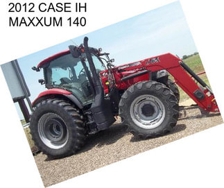 2012 CASE IH MAXXUM 140