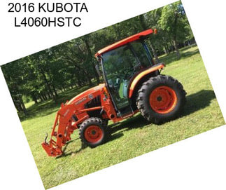 2016 KUBOTA L4060HSTC