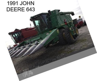 1991 JOHN DEERE 643