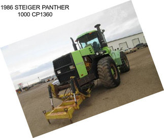 1986 STEIGER PANTHER 1000 CP1360