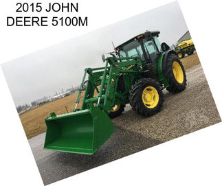 2015 JOHN DEERE 5100M