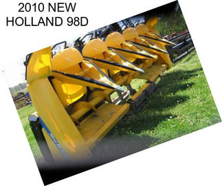 2010 NEW HOLLAND 98D