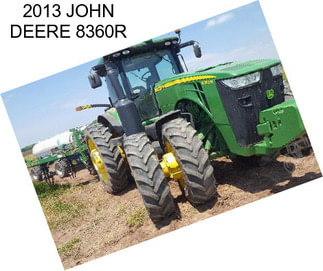 2013 JOHN DEERE 8360R