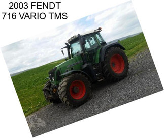 2003 FENDT 716 VARIO TMS