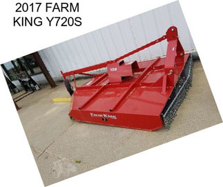 2017 FARM KING Y720S