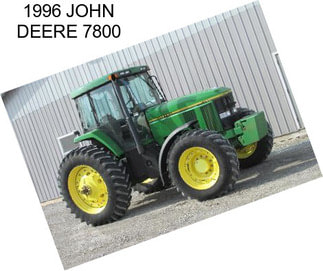 1996 JOHN DEERE 7800