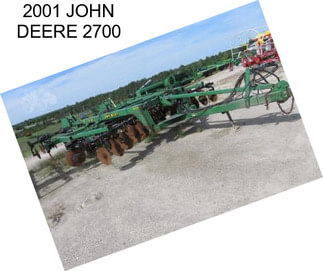 2001 JOHN DEERE 2700