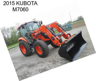 2015 KUBOTA M7060