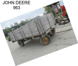 JOHN DEERE 963