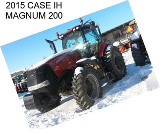 2015 CASE IH MAGNUM 200