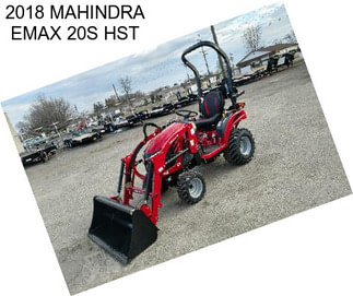 2018 MAHINDRA EMAX 20S HST